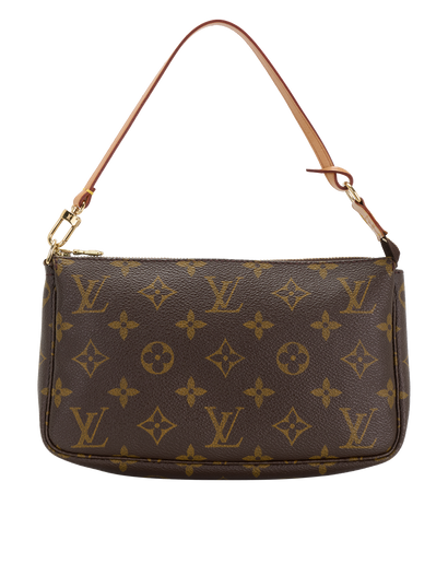 Pochette Accessoires, &pound;695, Handbags, Grey/White, Canvas, Front view